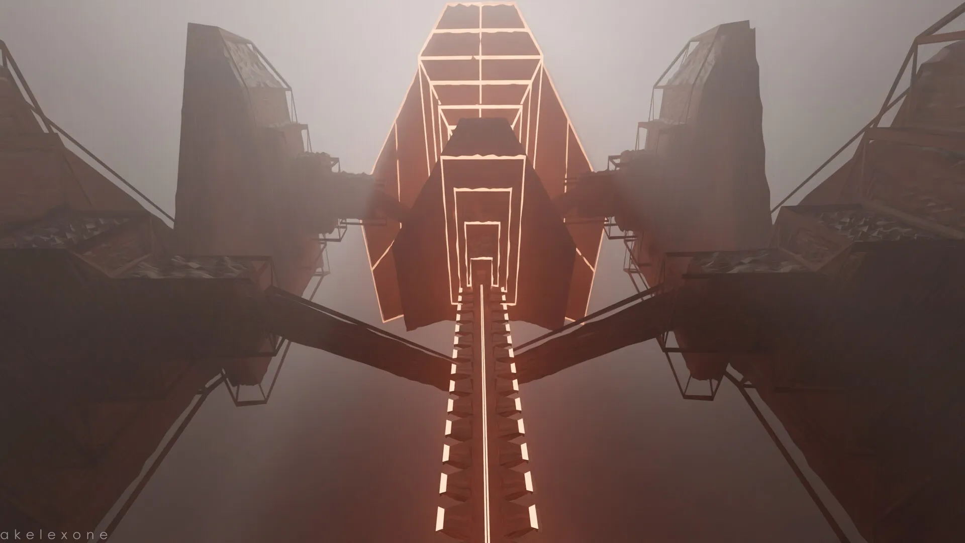 Monolith, pale foggy lighting variant