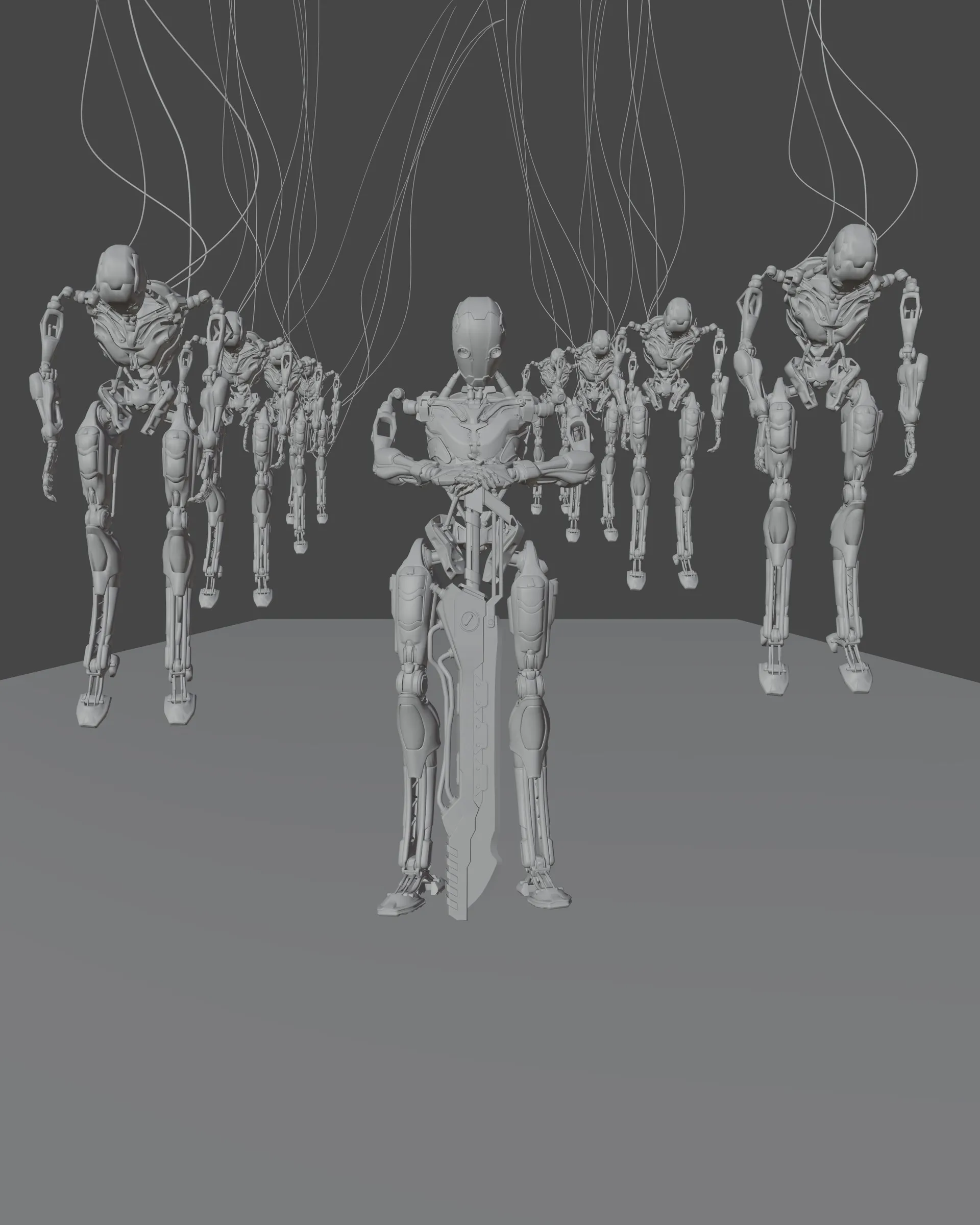 Reactivate, greyscale clay pass