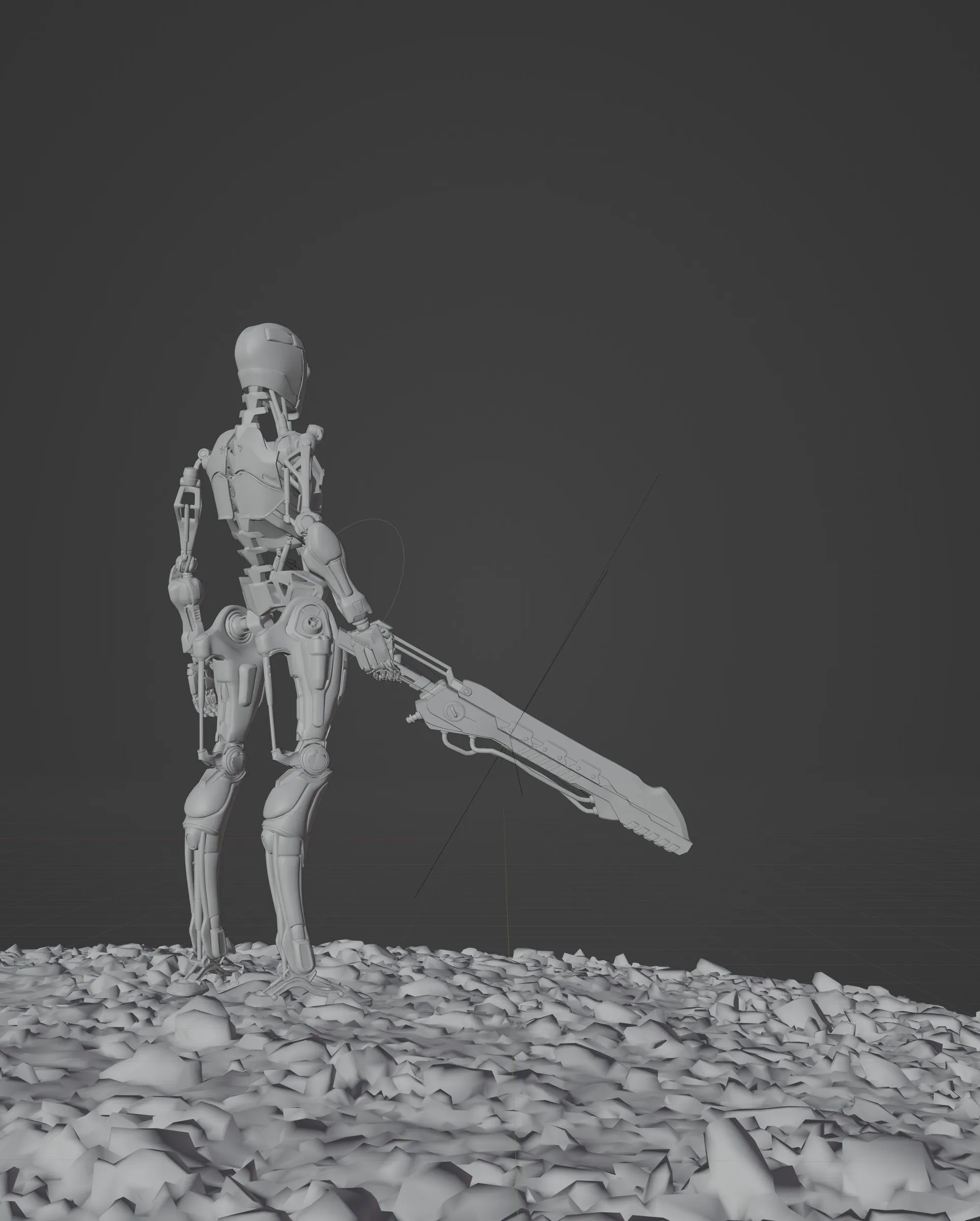 Rise, greyscale clay pass