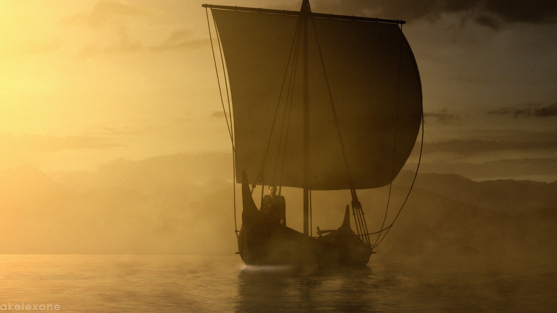 Sunrise and Sail — Concept Art